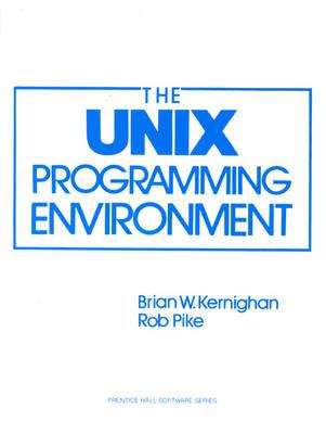 The UNIX programming environment